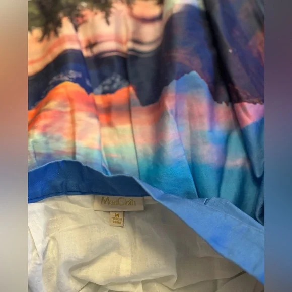 Modcloth Scenic Print Skirt - Picture 4 of 6